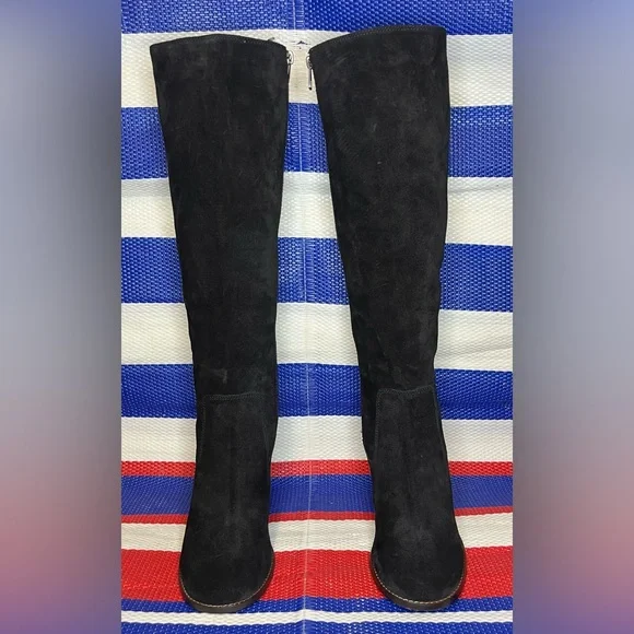 Coach Ombré Knee High Suede Block Heel Boots Womens Size 10 B - G1357 Authentic